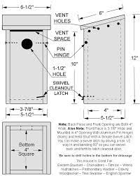 Bluebird House Plans