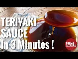 how to make teriyaki sauce in 3 minutes