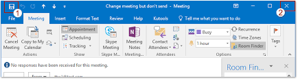 send updates in outlook