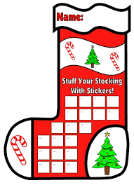 Winter Bulletin Board Displays And Sticker Charts For Christmas