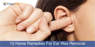 15 home remes for ear wax removal