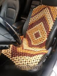 Handmade Car Wooden Beaded Seat
