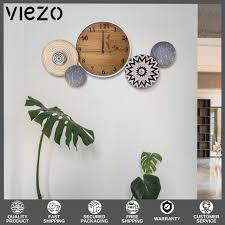 Large Multipurpose Wooden Wall Clock
