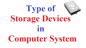 storage devices of computer system