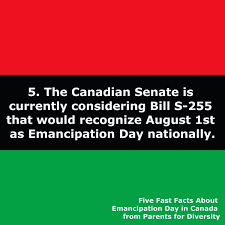 Canadian parliamentarians unanimously voted in march to recognise emancipation day across the country on august 1, the same date in 1834 that an act came into effect banning slavery in former british colonies, including canada. Parentsfordiversity On Twitter August 1st Is Emancipationday In The Province Of Ontario We Ve Created Some Shareable Resources To Help You Learn About Emancipation Day And Share That Information With The Kids And