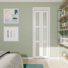 3 Lite Frosted Glass Bi Fold Door With