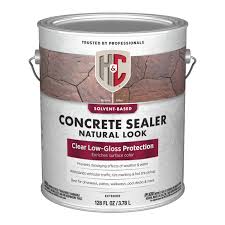 h c clear transpa concrete sealer
