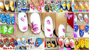 nail designs with acrylic paint