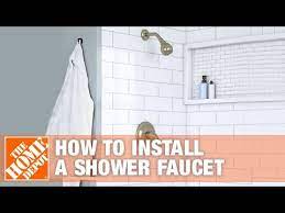 how to replace a shower faucet
