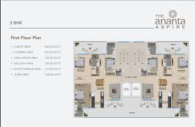 The Ananta Aspire 3bhk 4bhk Flats In