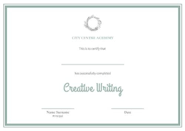Make Your Own Certificate Of Achievement In Seconds