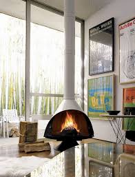 10 Midcentury Fireplaces That Are