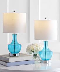 Blue Colette Glass Table Lamp