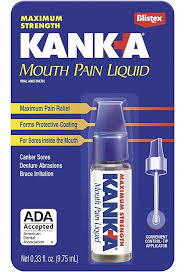 Amazon.com: Kanka Mouth Pain Liquid, Professional Strength .33 oz (9.75 ml)  : Health & Household