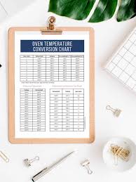 oven rature conversion chart free