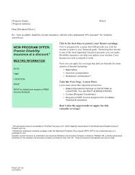 Template Incentive Letter Template Insurance Quote Employee