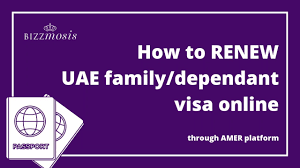 renew uae family dependant visa