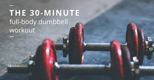 full body dumbbell workout 30 minute