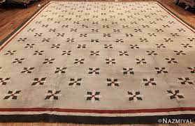 antique hooked american rug 2713