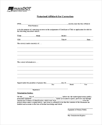 sle general affidavit forms in pdf