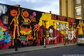 hackney wick street art the globe trotter