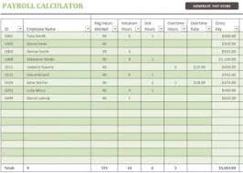 Excel Payroll Template Template Business