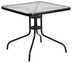 glass top patio dining table