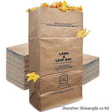 Lawn Garden Waste Bag Paper Leaf Bags