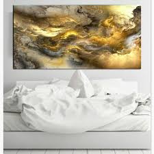 abstract ocean painting canvas print