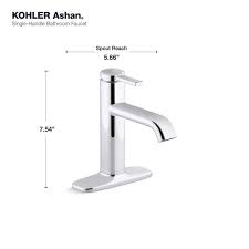 kohler ashan single hole single handle