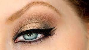 gold smokey eye