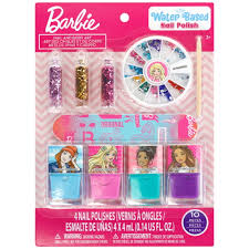 barbie nail polish decal manicure set