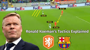 Official twitter account of ronald koeman. Ronald Koeman S Tactics Explained Barcelona S New Manager Tactical Analysis Youtube