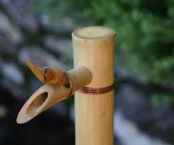 adjule bamboo water spout fountain