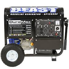 The paxcess 100watts portable solar generator or power station will recharge in 7 to 8 hours from a generator or a wall outlet. Duromax 12000 Watt 18 Hp Gasoline Powered Electric Start Portable Generator With Wheel Kit Walmart Com Electric Start Generator Gas Generator Generation