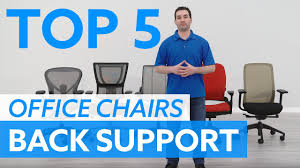 top 5 office chairs for back support