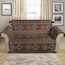 southwestern pattern loveseat sofa