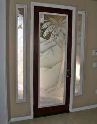 glass doors frosted glass front entry