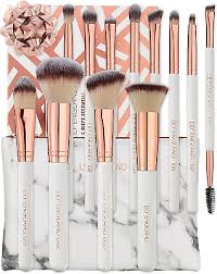 pro makeup brush set with case 12