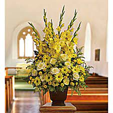 The yellow rose is often given by friends to show their bond. Meanings Of Traditional Funeral Sympathy Flowers Teleflora