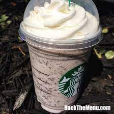 starbucks cookies and cream frappuccino