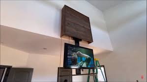 tv lift cabinet diy projects tv lift