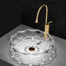 Transpa Lotus Bathroom Sink With