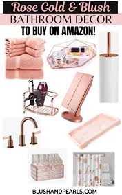 50 rose gold home decor accessories on