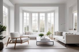 Interior White Wall Room With White