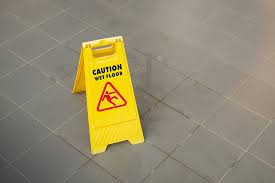 slip and falls caused by wet floors