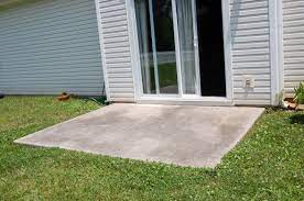 extending concrete patio slab need