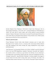 Pangeran diponegoro adalah putra sulung sultan hamengkubuwana iii, seorang raja mataram di yogyakarta. Biografi Pahlawan Nasional Ri Pangeran Diponegoro