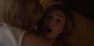 Nude video celebs » Elizabeth Olsen nude - Love & Death s01e01-05 (2023)