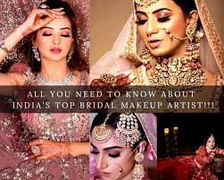 india s top bridal makeup artists you